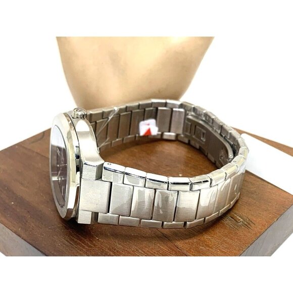 GV2 Gevril Men's Watch 18117B Potente Swiss Automatic Blue Dial Silver Steel - Picture 9 of 14